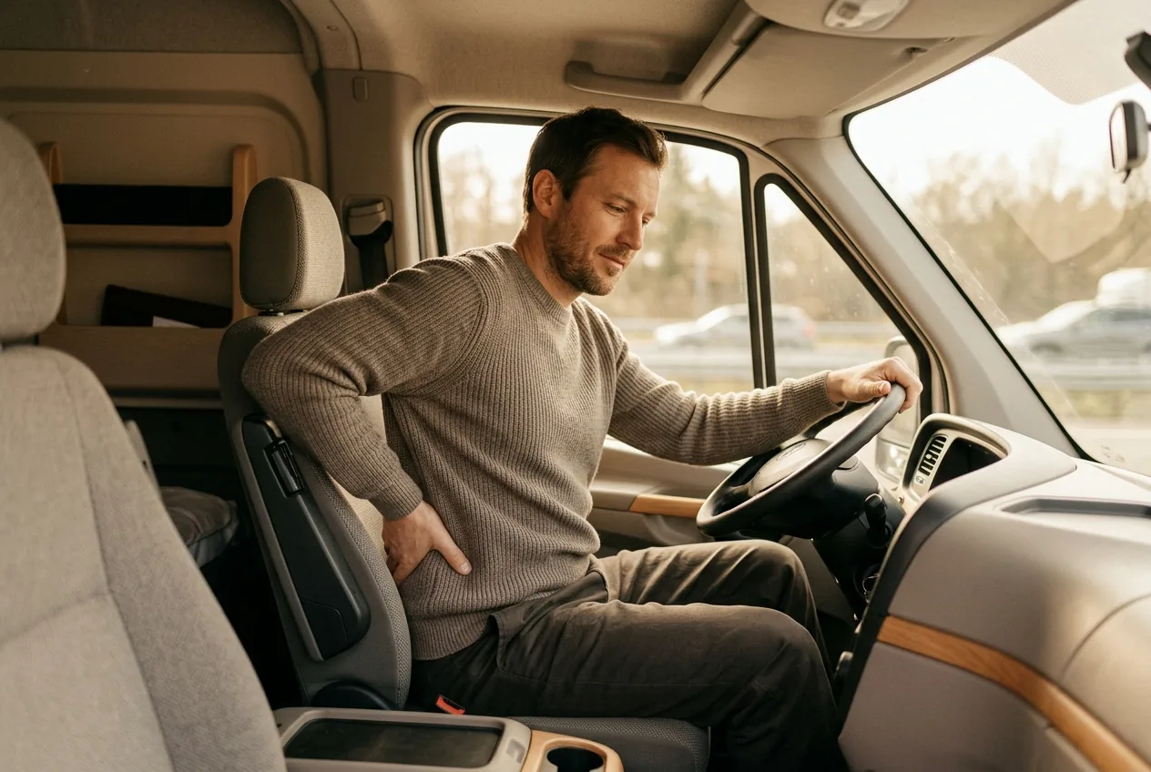 Back pain for drivers: the long-haul fix