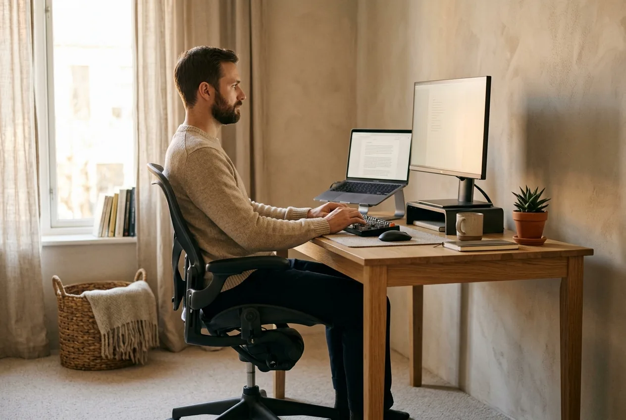 How to do an ergonomic self-assessment of your workspace