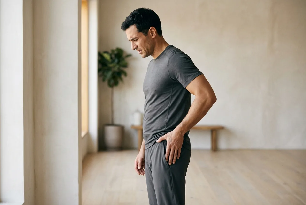 Iliopsoas (front-of-hip) bursitis and the hip-flexor link