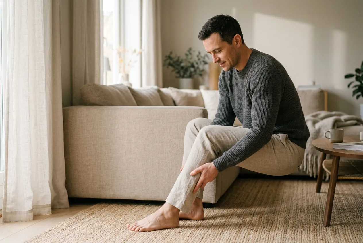 Numbness and tingling down the leg from your back