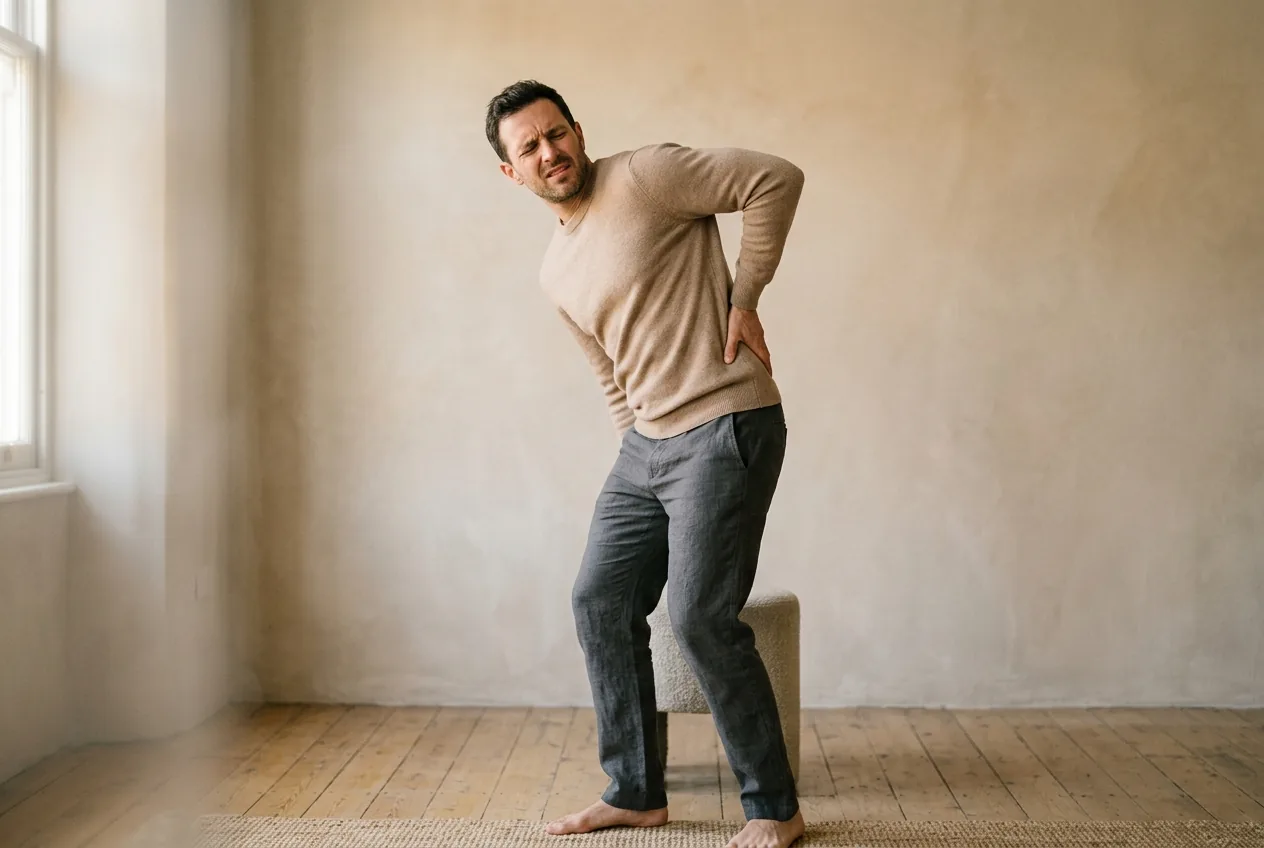 Lower back pain when twisting or turning