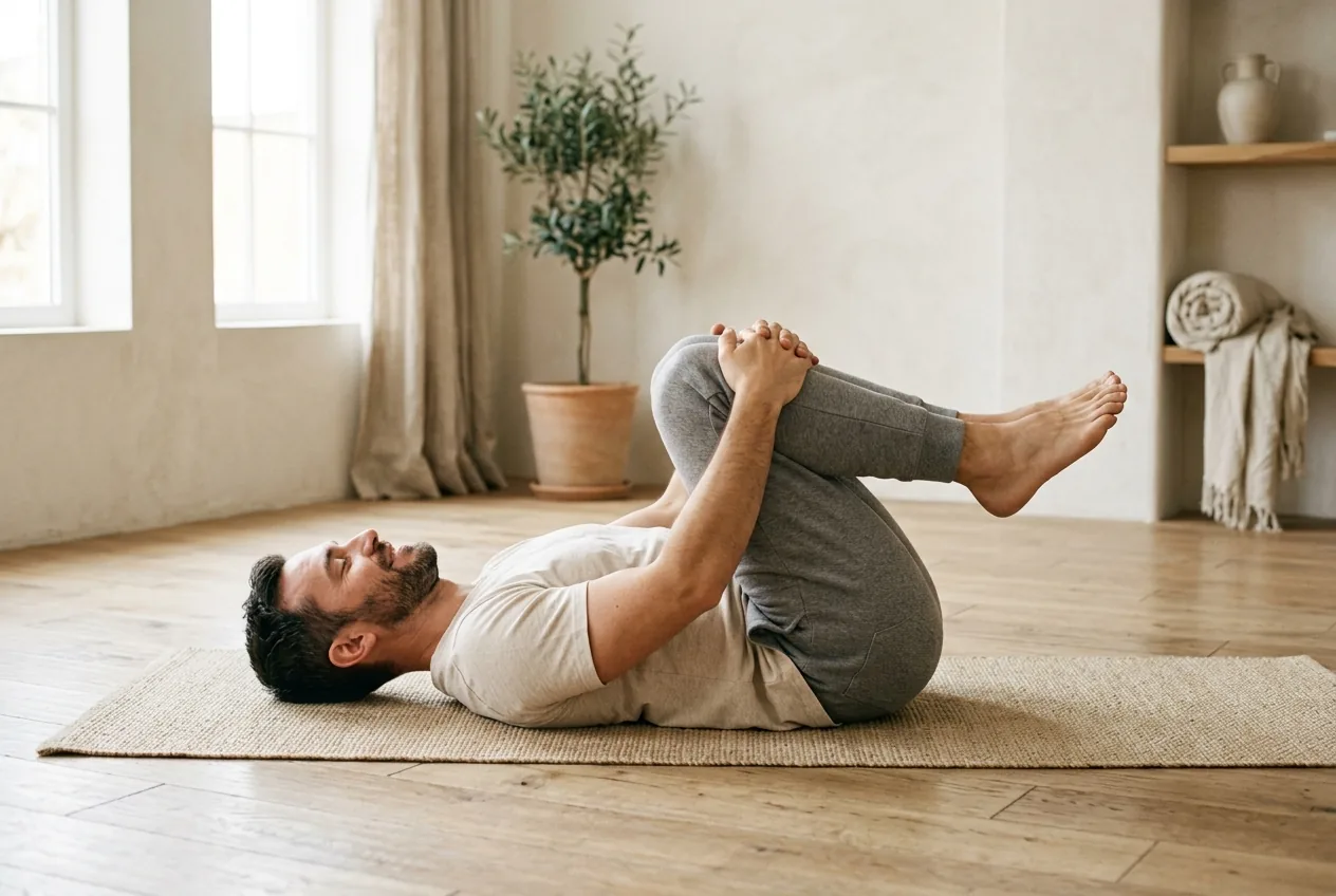 Lumbar flexion exercises (relief for stenosis and standing pain)