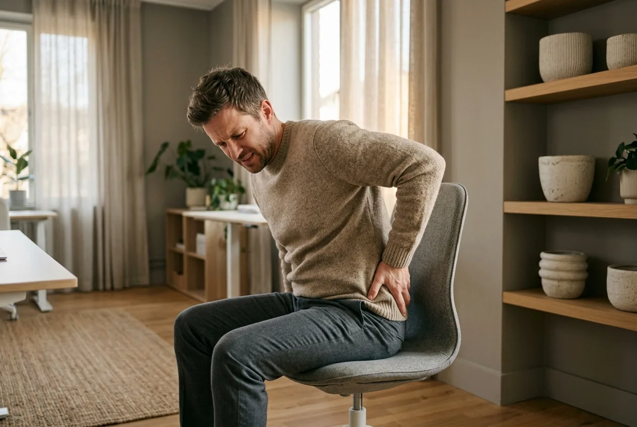 Sciatica pain when sitting: why it spikes and how to calm it