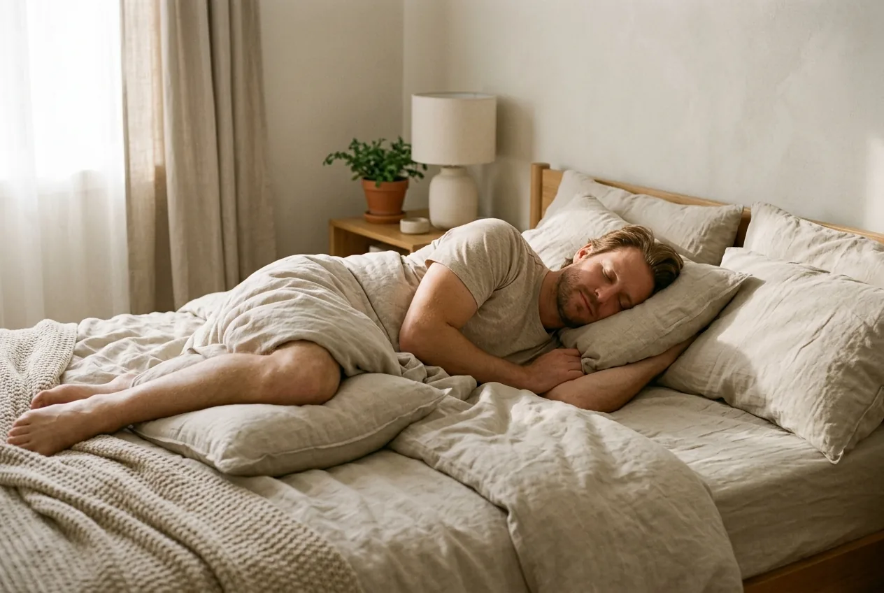 Why one side hurts when you lie on it at night